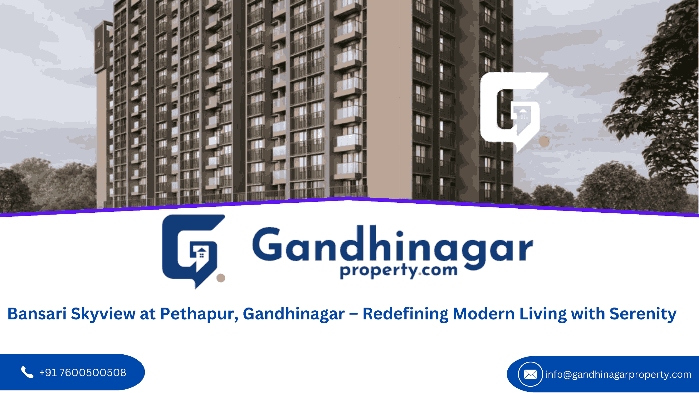 Bansari Skyview at Pethapur Gandhinagar Redefining Modern Living with Serenity