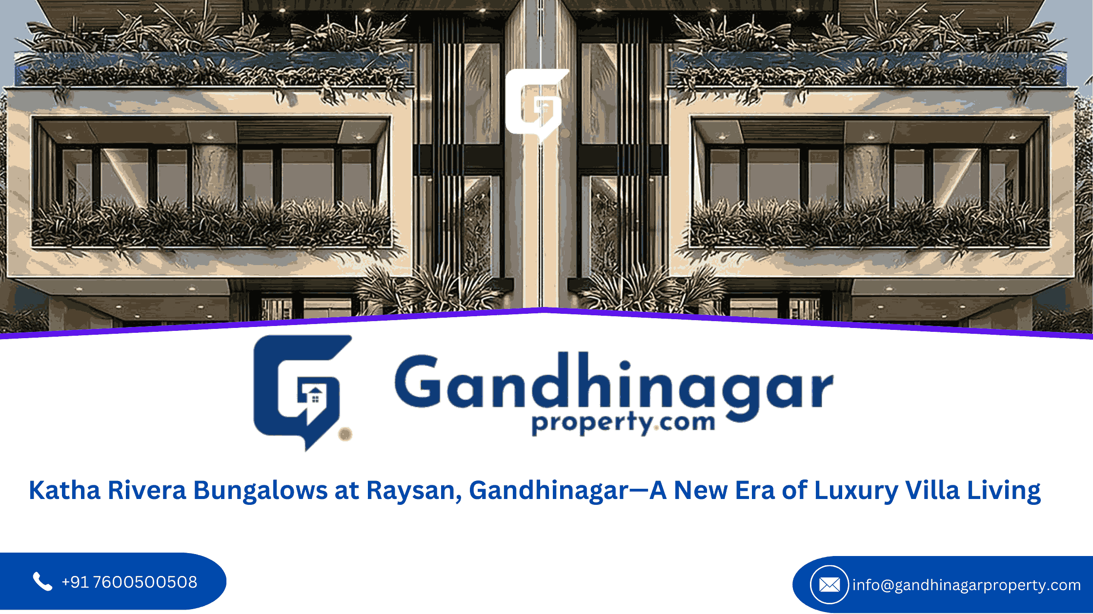 Katha Rivera Bungalows at Raysan Gandhinagar A New Era of Luxury Villa Living