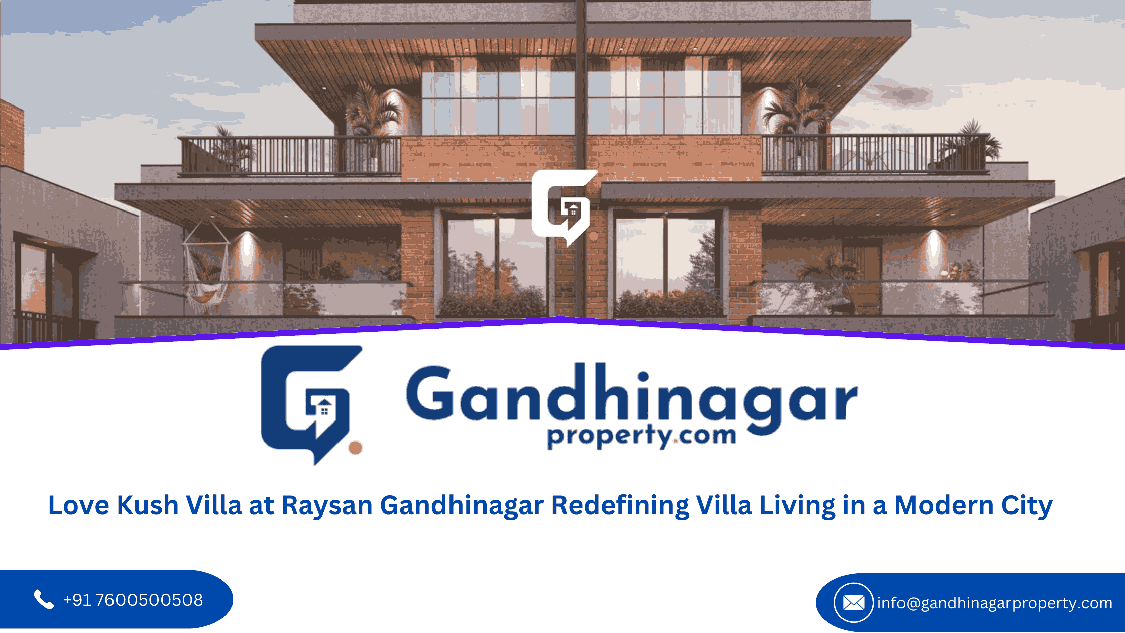 Love Kush Villa at Raysan Gandhinagar Redefining Villa Living in a Modern City