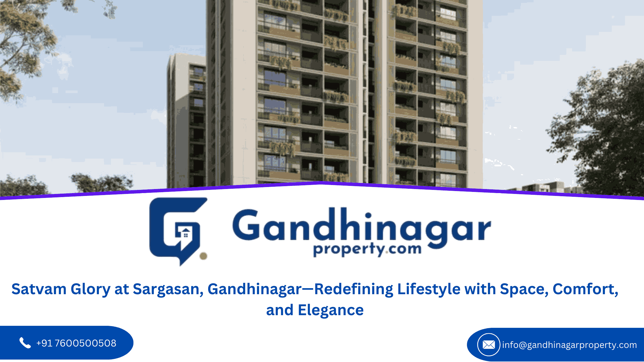 Satvam Glory at Sargasan Gandhinagar Redefining Lifestyle with Space Comfort and Elegance