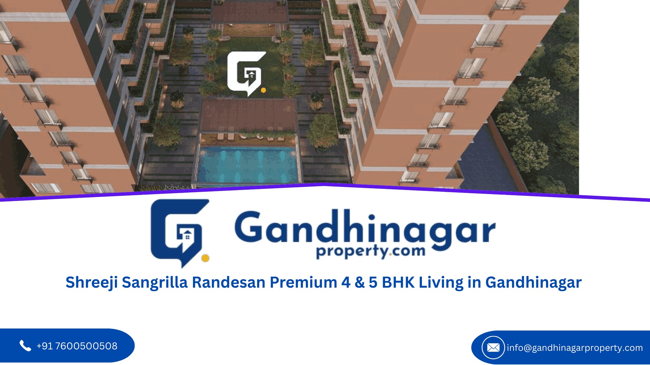 Shreeji Sangrilla Randesan Premium 4 & 5 BHK Living in Gandhinagar