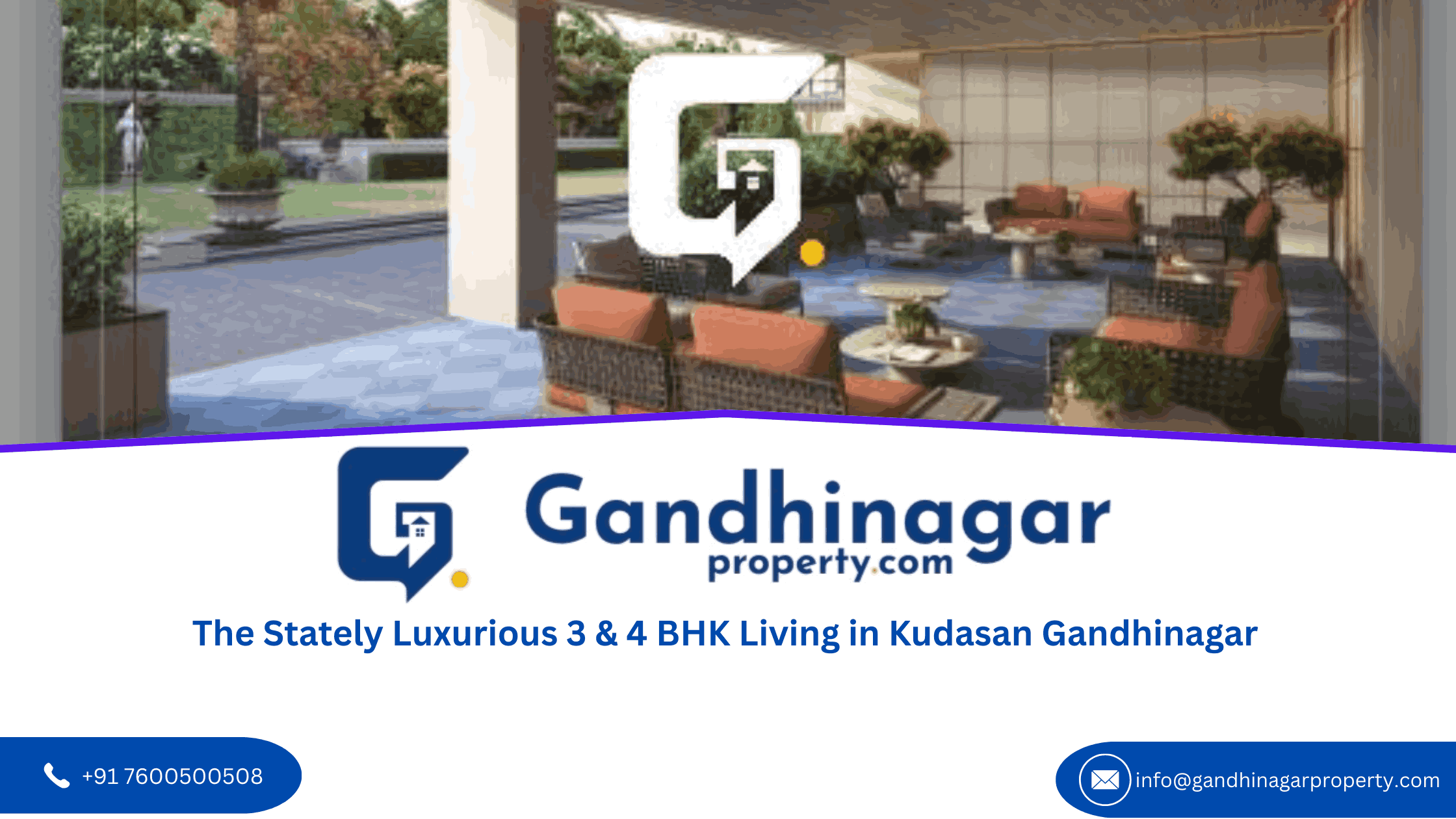 The Stately Luxurious 3 & 4 BHK Living in Kudasan Gandhinagar