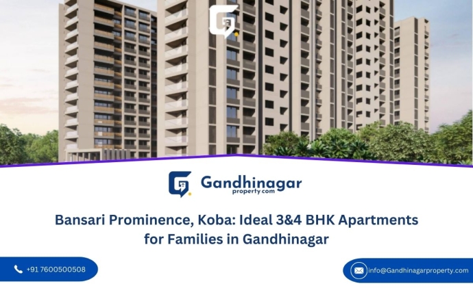 Bansari Prominence, Koba: Ideal 3&4 BHK Apartments for Families in Gandhinagar