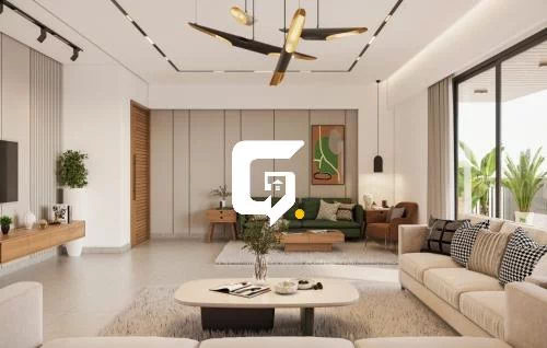 Shikshapatri Skylight living room area