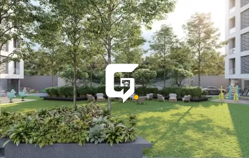 ATISHAY SHIVALAY 3 building garden