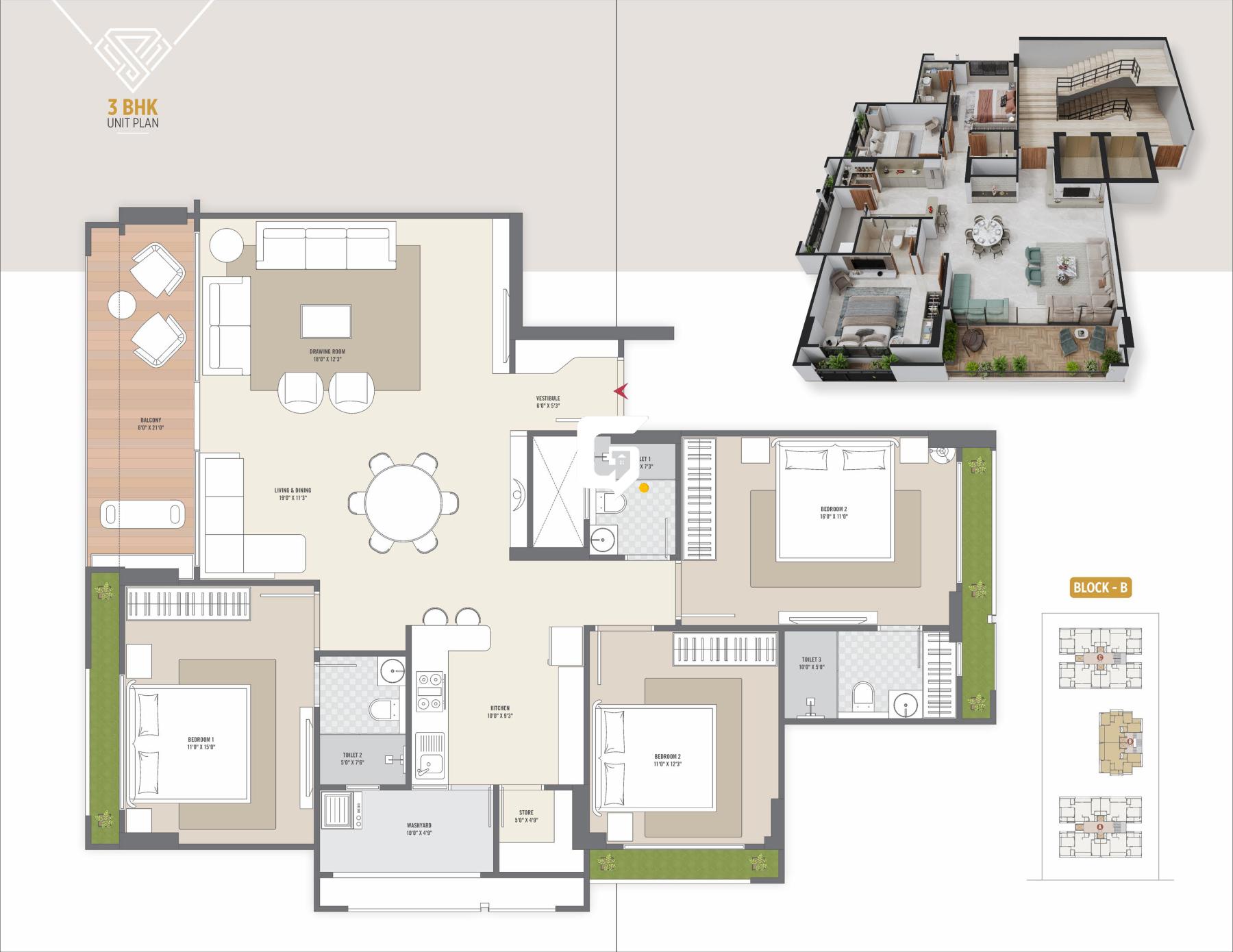 vinayak_sapphire_2-Floor_Plan_Type-2