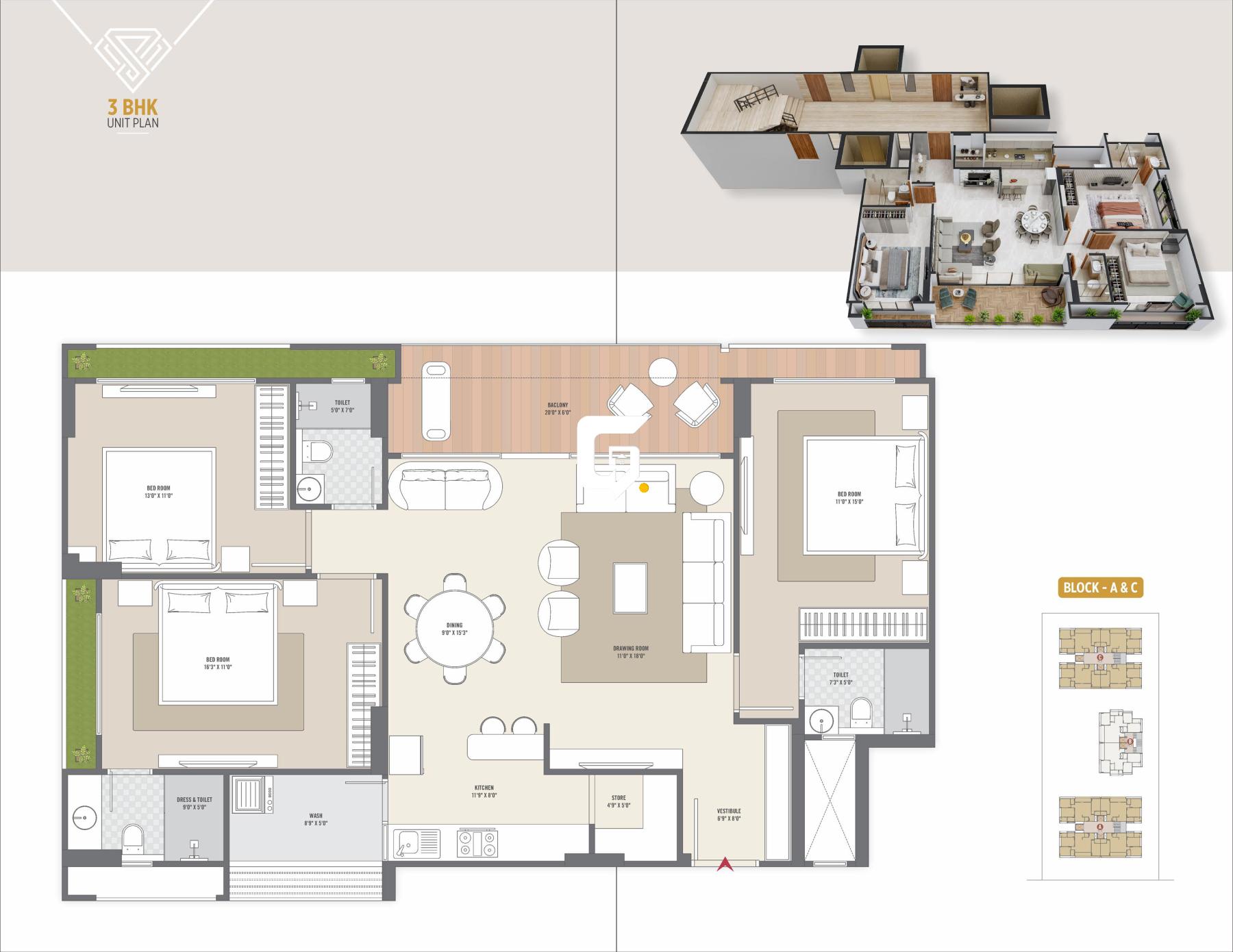 vinayak_sapphire_2_Floor_Plan_Type-1