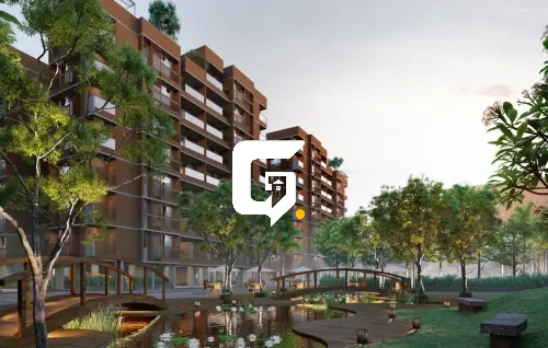 Vinayak Courtyard dusk view